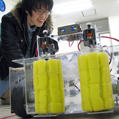 機械創造工学のロボット